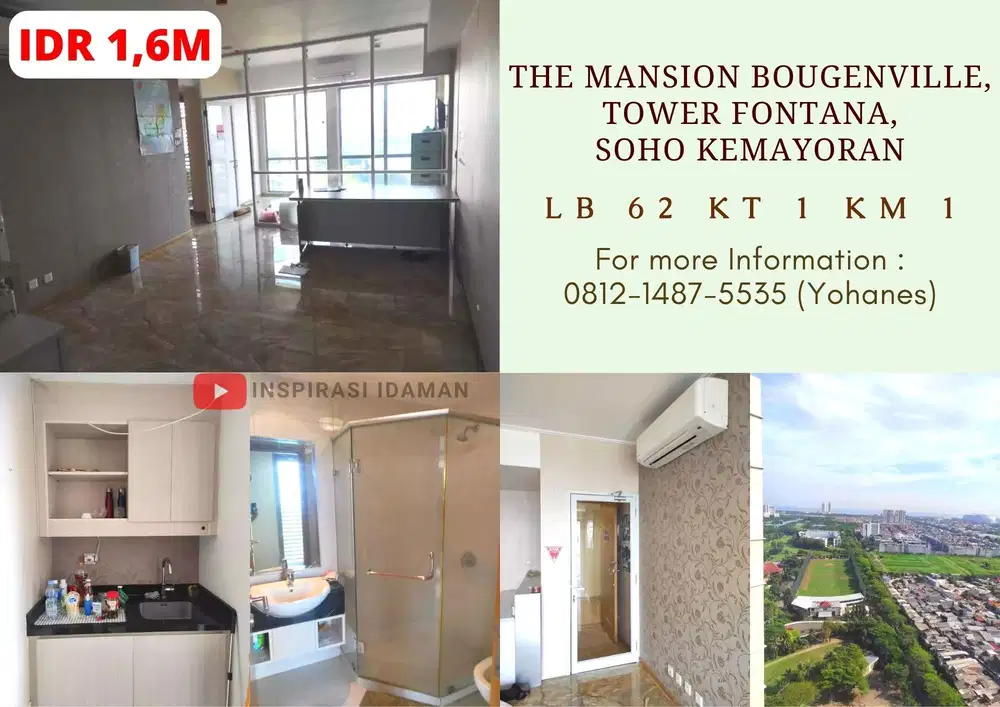 The Mansion Bougenville, Tower Fontana, Soho Kemayoran