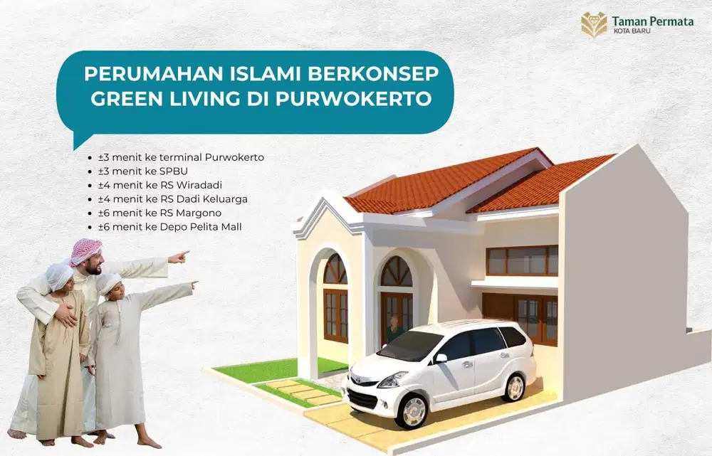 Jual Rumah Strategis dekat Terminal Purwokerto