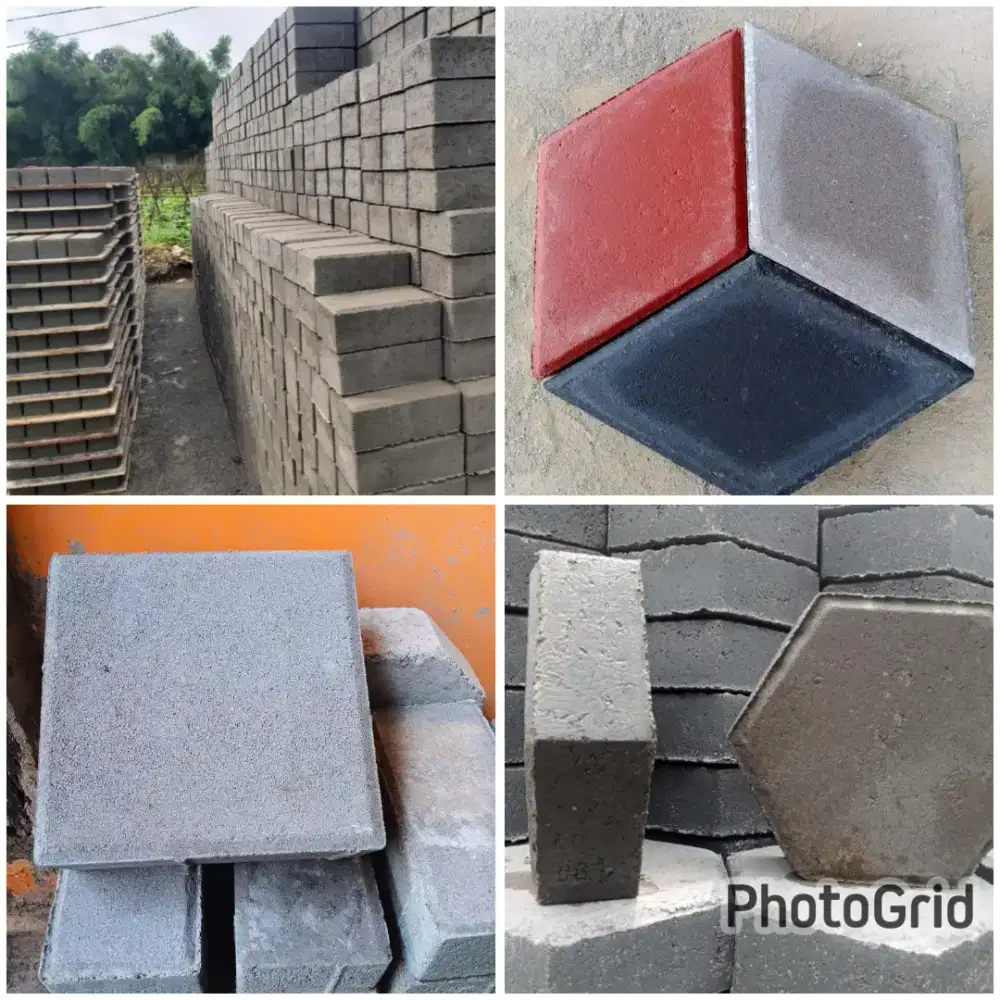 Conblock / konblok / paving blok pesan di sini area Jabodetabek