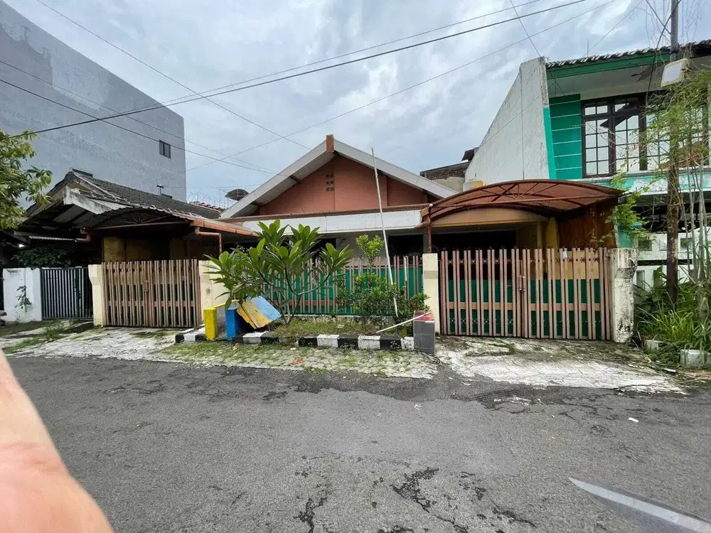 Dijual Rumah 1 Lantai di Wisma Menanggal Surabaya Selatan