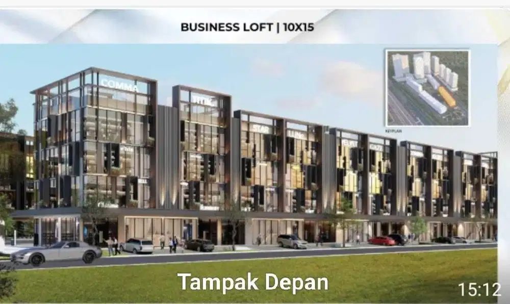 Business Loft dalam komplek commercial GADING BUSINESS PARK,ARTHA GDG