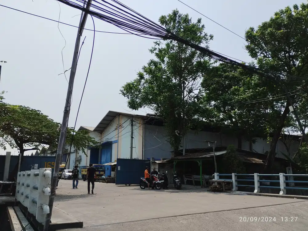 Gudang siap usaha di pergudangan 169 Daan Mogot Jakarta Barat