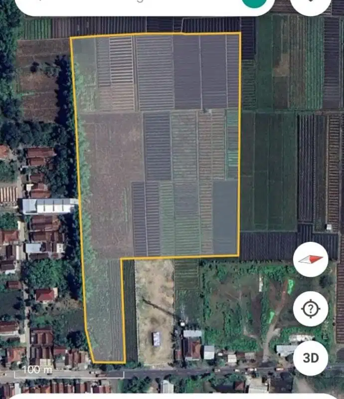 Lahan Industri Nganjuk Ngantong 2KM dr tol