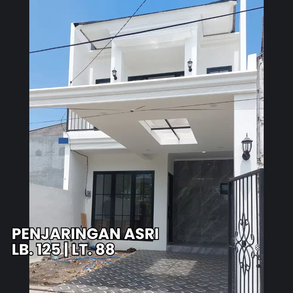 Rumah Baru Siap Huni Dekat RSUD Surabaya Timur