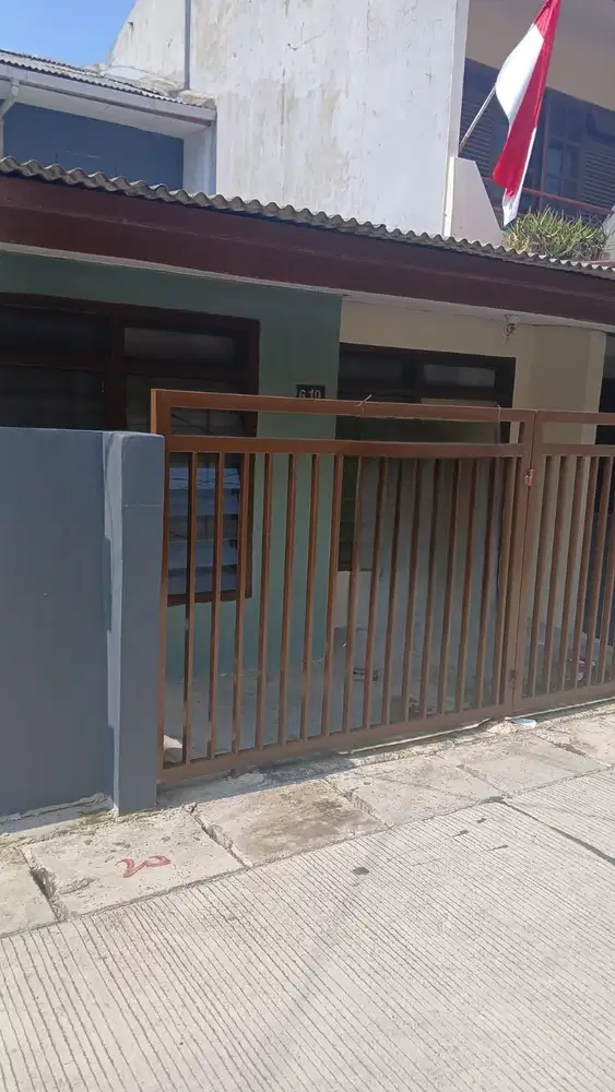 Rumah Mungil rapih hitung tanah saja Kelapa gading