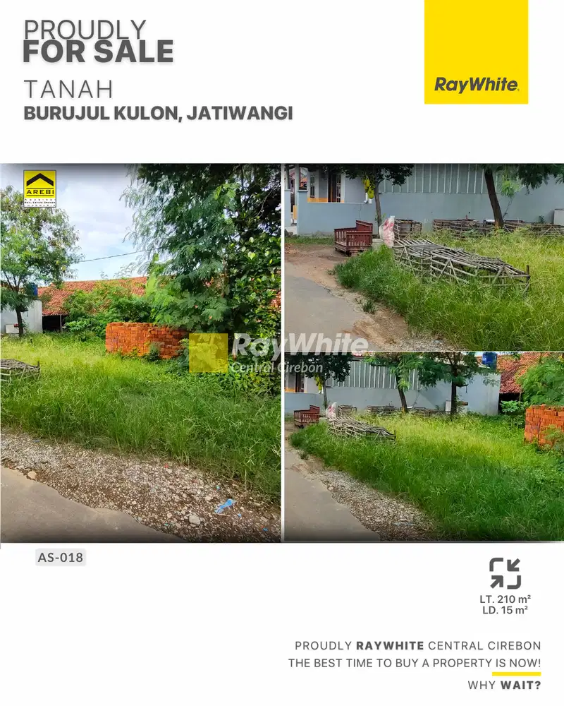 Dijual Tanah Kosong di Burujul Kulon Jatiwangi Majalengka