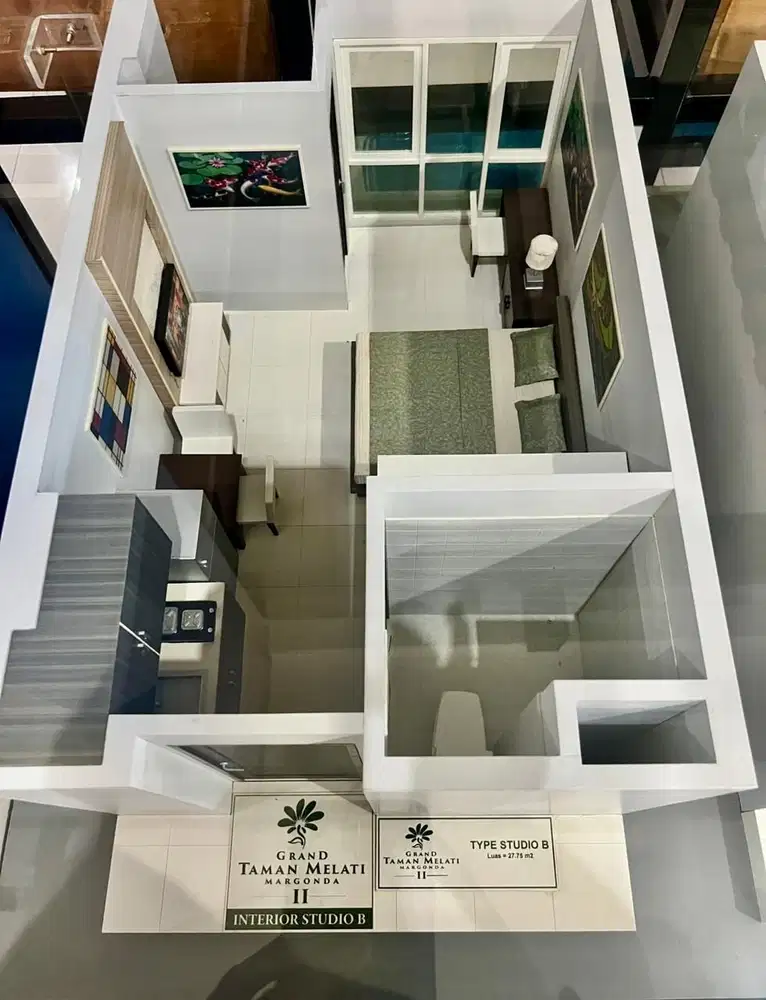 Apartement Unfurnished Lantai 20 di Depok, Jawa Barat