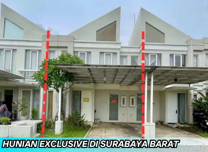 Dijual Rumah Lelang 900 Jutaan di Grand Pakuwon Adelaide Surabaya