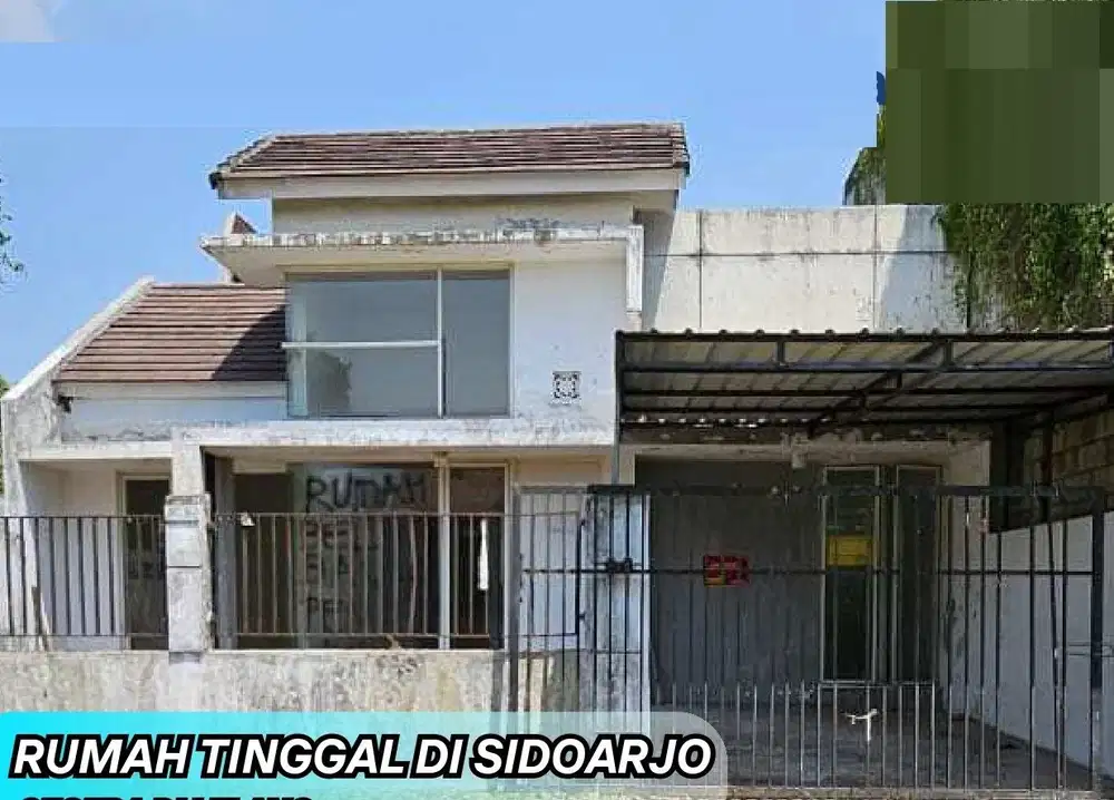 Dijual Rumah Lelang 560 Jutaan di Citra Harmoni Greenville Sidoarjo