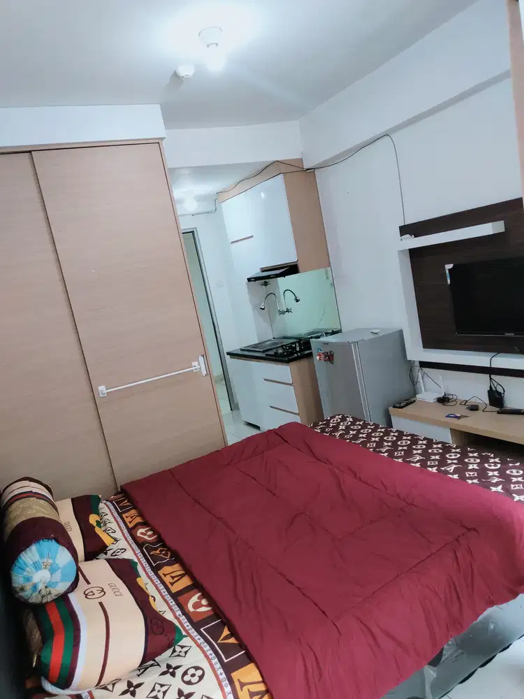 Ready apartement tipe studio siapp huni greenbay pluitt jakarta utara