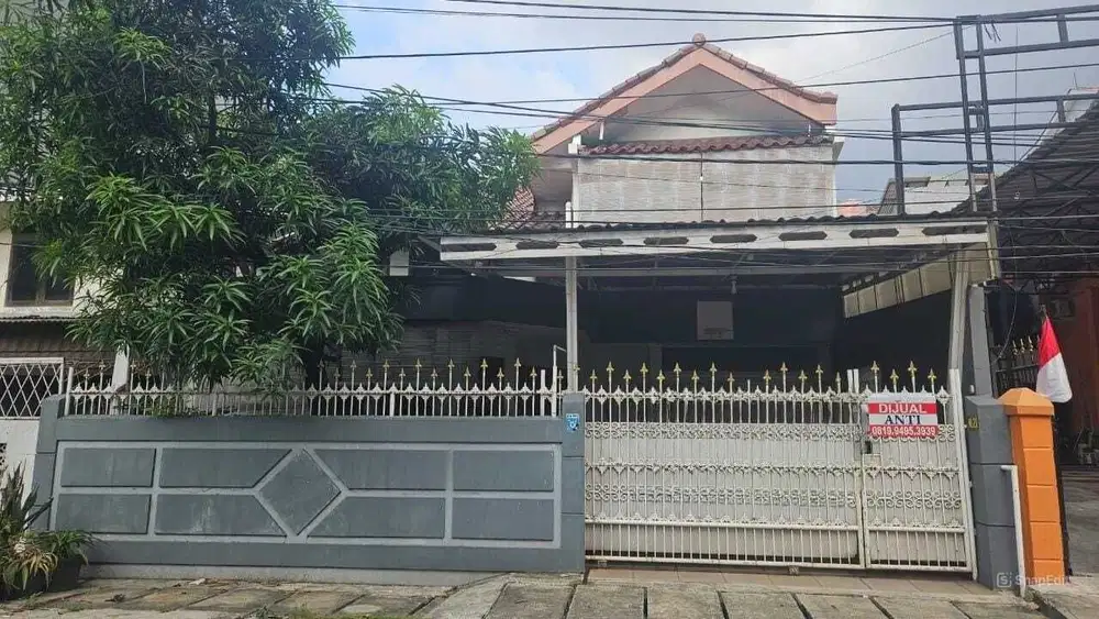 DIJUAL CEPAT MURAH RUMAH STRATEGIS JALAN TARIAN RAYA TIMUR 5,2 M NEGO