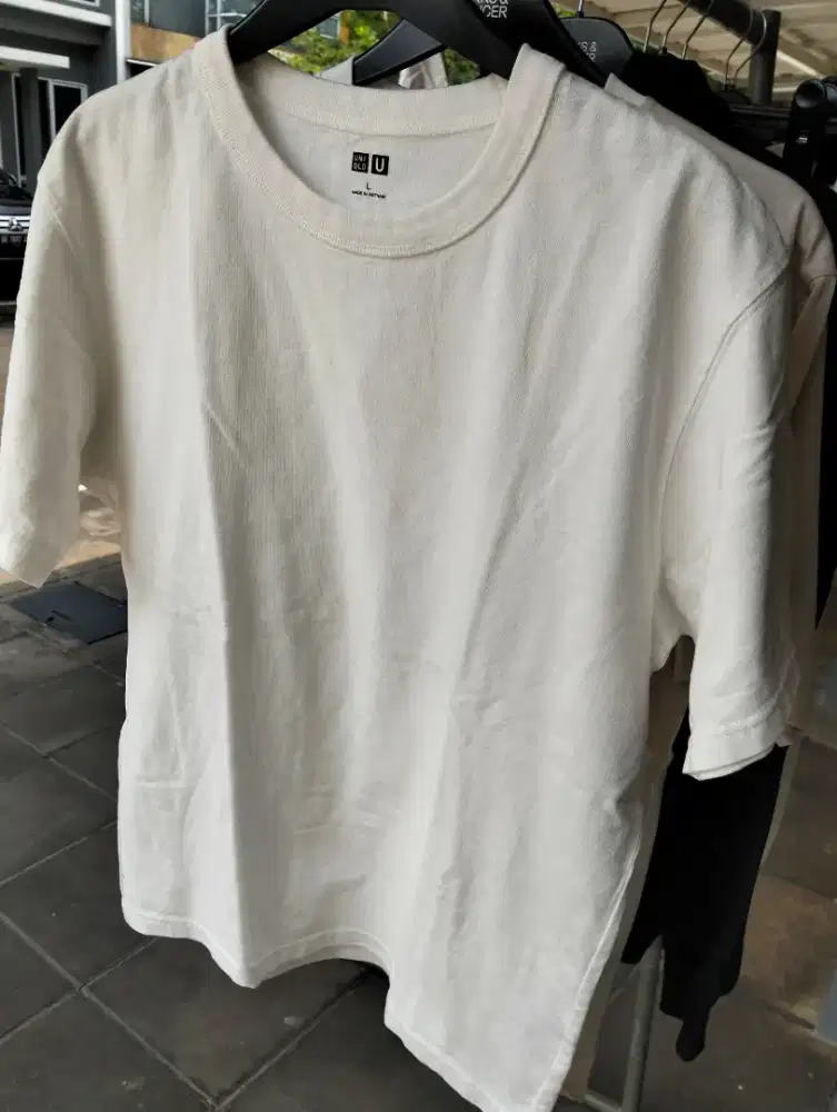 T - Shirt White Uniqlo - Sale