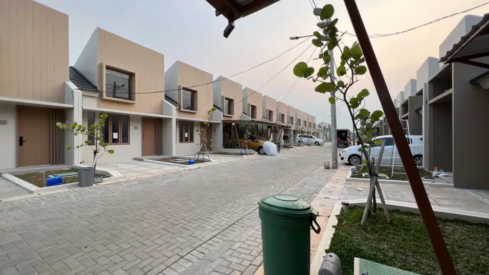 Dijual rumah cantik fully furnished Sudah ada club house di Cisauk