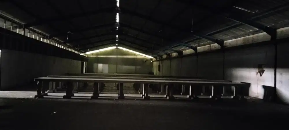 Di Jual Gudang Bekas Pabrik Jalan Pembangunan 2 Karang Sari