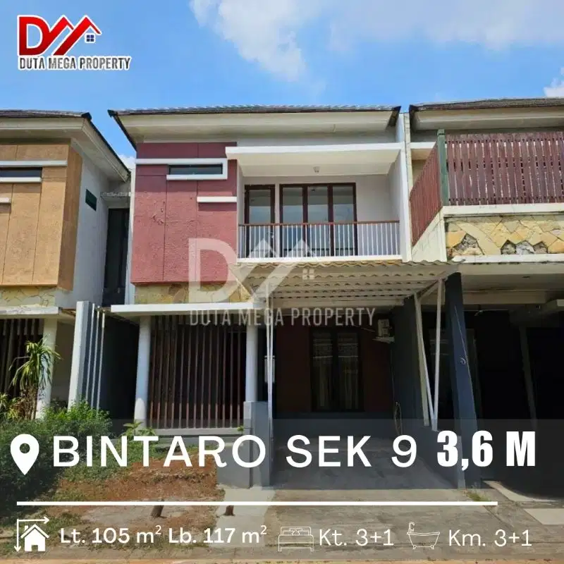 Rumah Modern Rapi Siap Huni di Bintaro Sektor 9