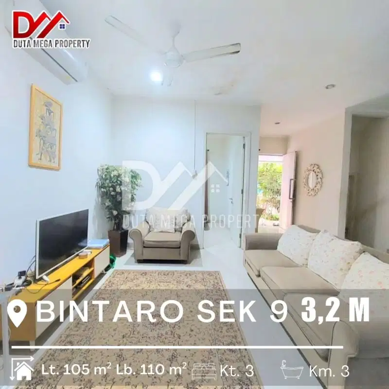 RUMAH MURAH CANTIK DI BINTARO TANGERANG SELATAN