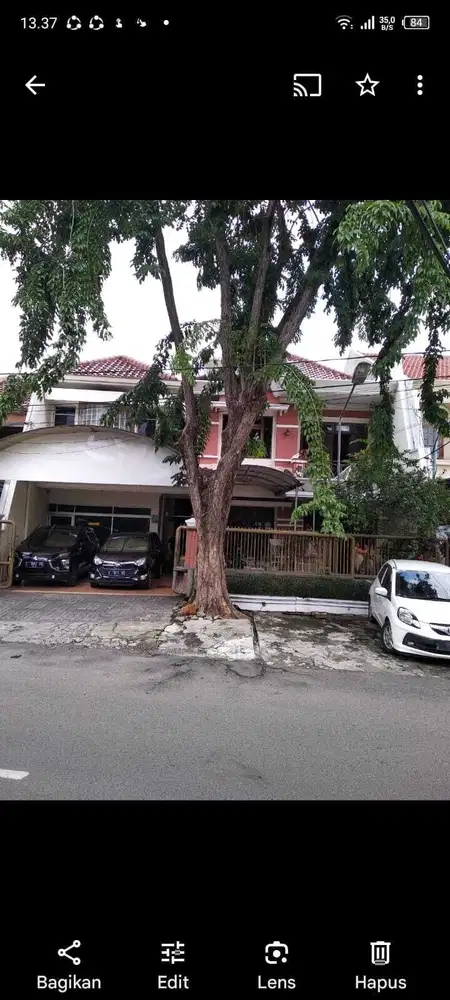 Dijual Rumah Jl Residen Sudirman Surabaya Nol Jalan Raya