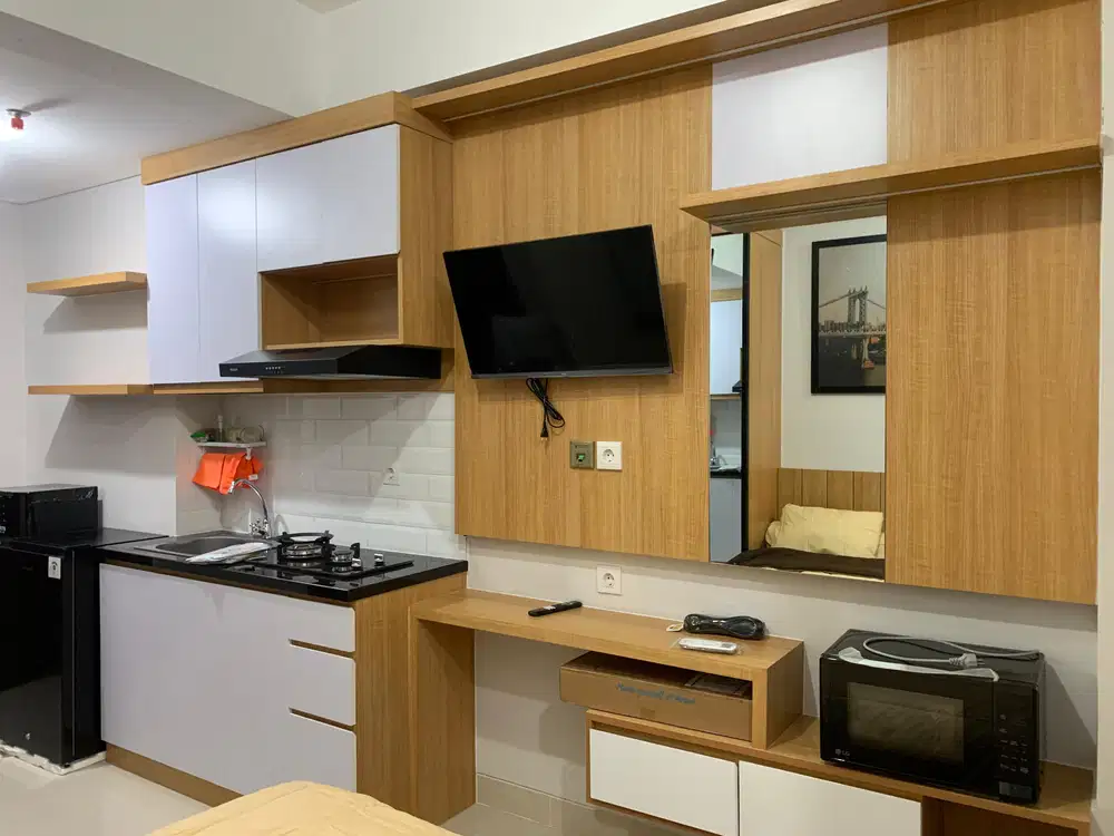 Dijual Apartemen Studio Trans Park Bintaro Full Furnished