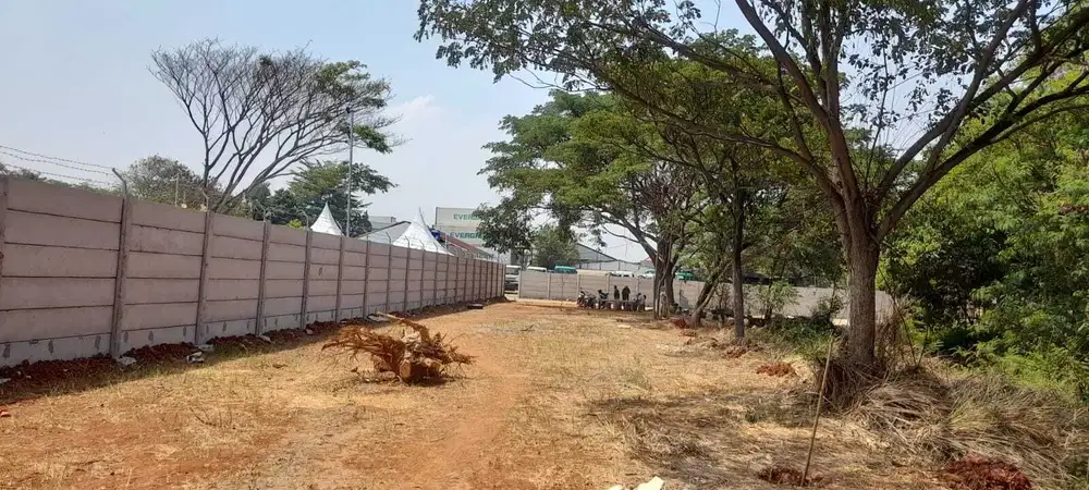 dijual cepat tanah di area logistik depan jalan cacing jakarta utara
