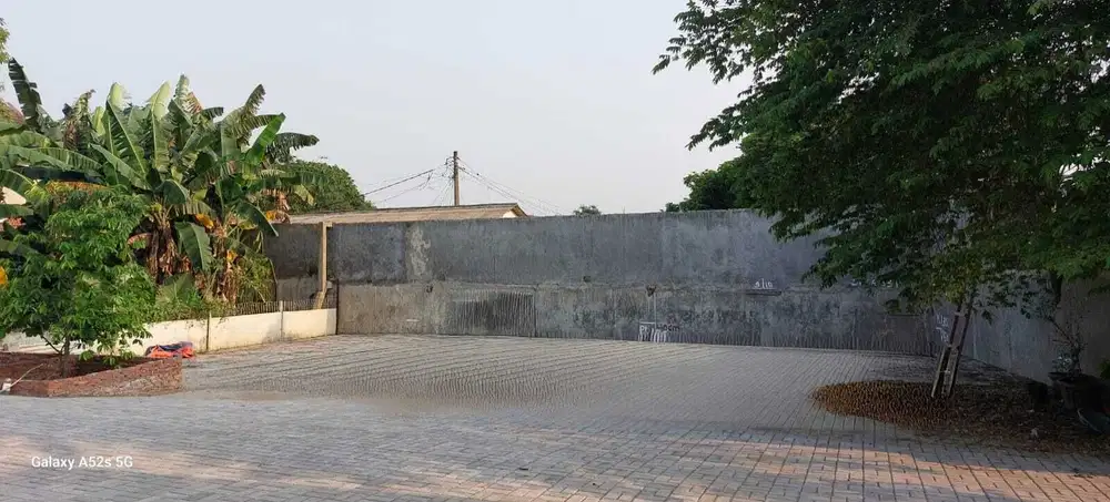 DISEWAKAN Tanah 2100m SHM Cisauk, Sewa utk Usaha BSD Serpong Tangerang