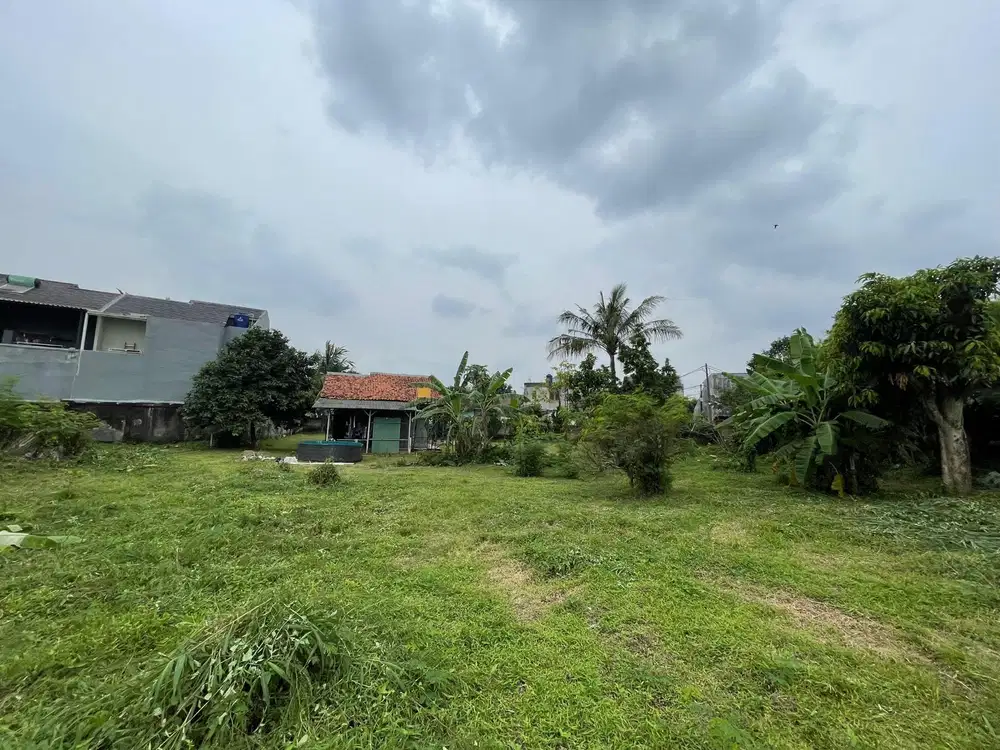 7jd 5jt Tanah 1665m Benda Pamulang, cocok Usaha Perumahan Villa Gudang