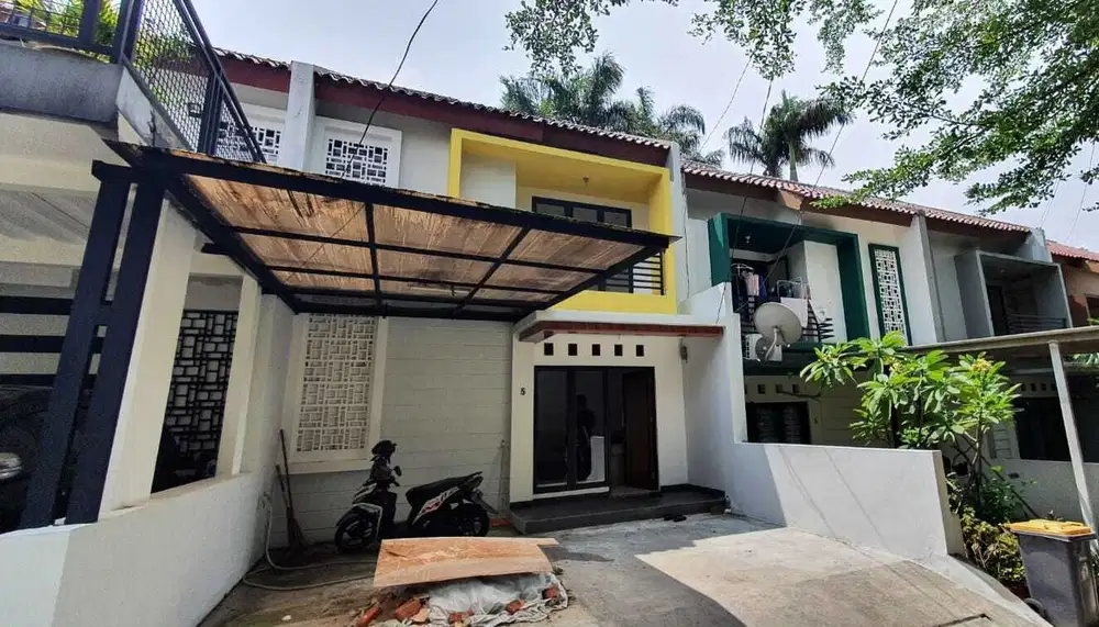 Rumah2LT Bintaro Modern Minimalis,cck Keluarga Mnis Sawah Baru Ciputat