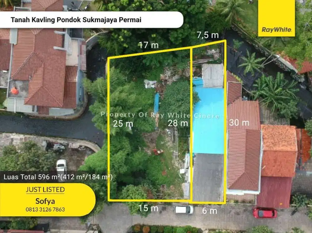 Sukmajaya Permai, Tanah kavling dalam komplek di Tole Iskandar Depok