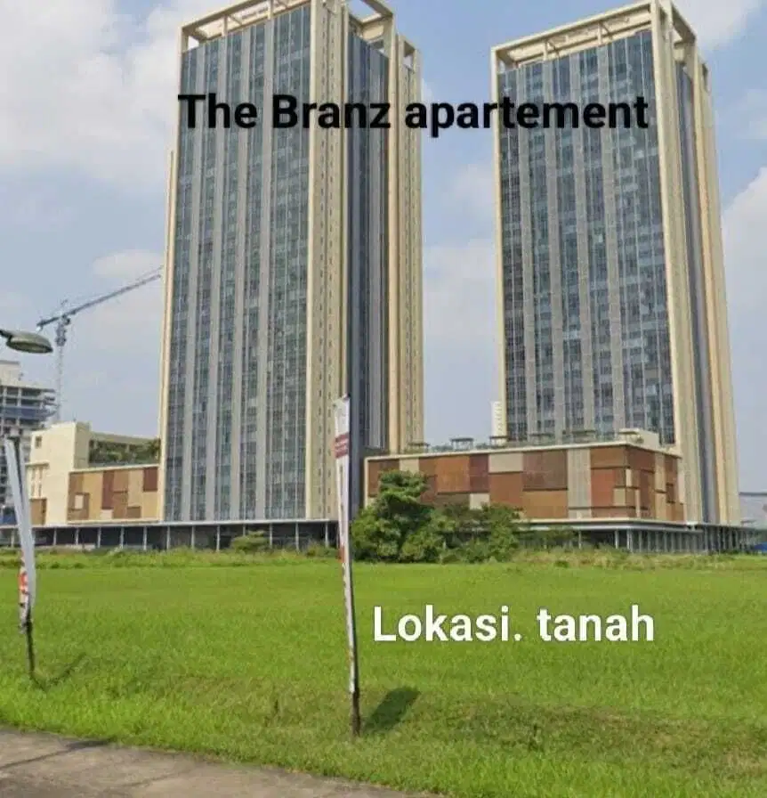 Tanah Commercial di CBD BSD,berdampingan dgn THE BRANZ,sgt strategis