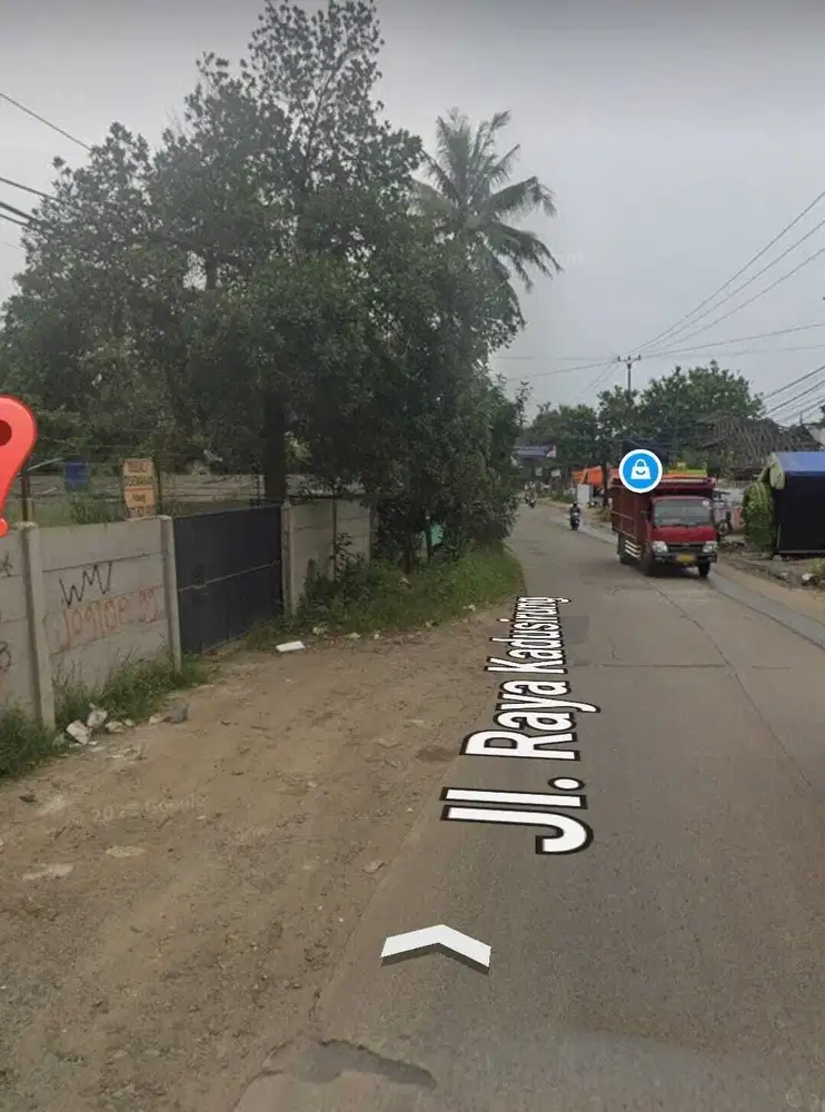 TANAH Jl Raya Kadusirung Cisauk dkt BSD Keluar Toll cck Gudang Kantor