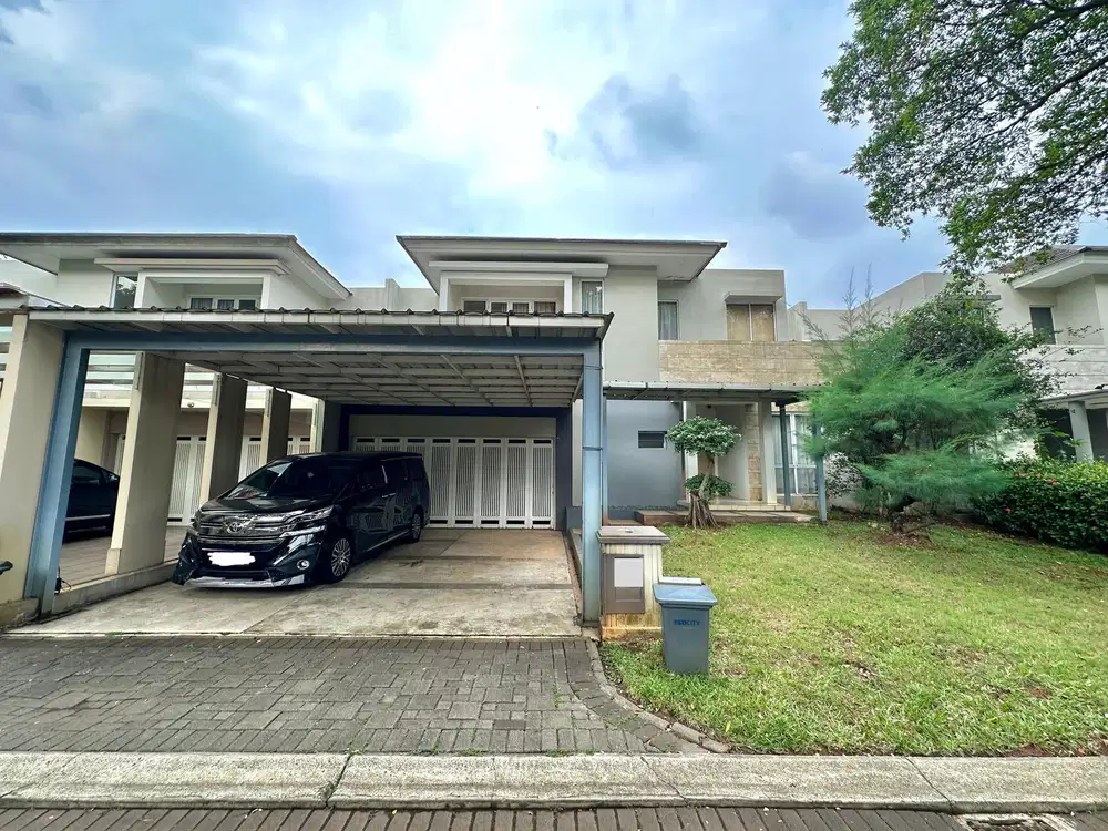 Rumah Mewah Furnished Di De Park Bsd, Dekat Ke Aeon Dan Gading Serpong