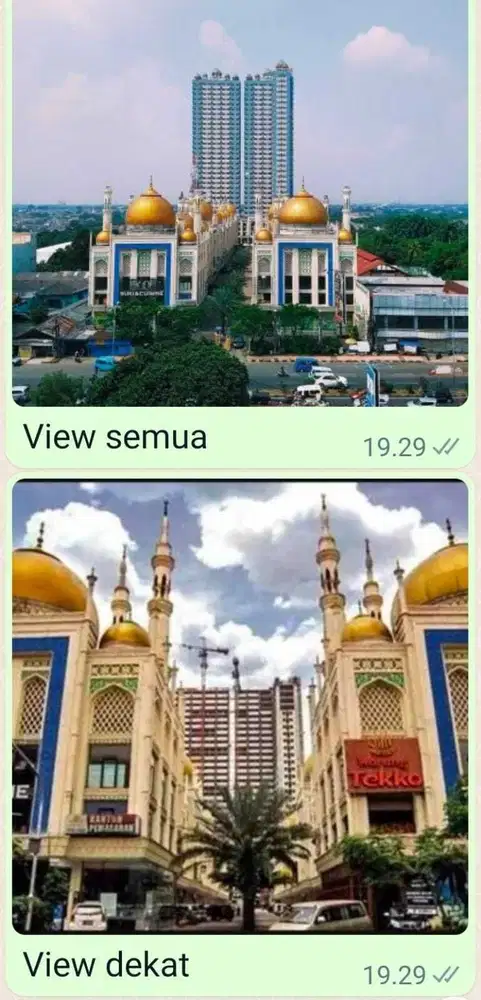 Apartemen Studio  di Depok View Gunung