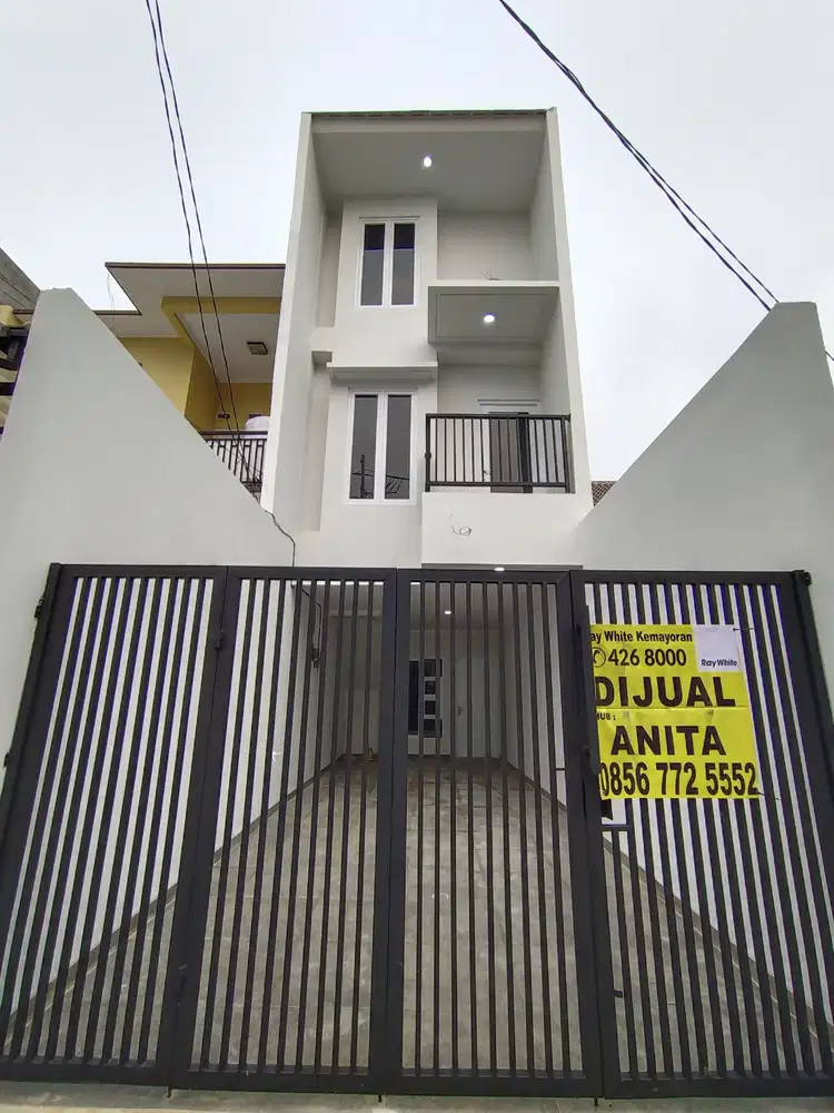 Rumah Baru Minimalis Modern di Serdang Baru Kemayoran Jakpus Dijual