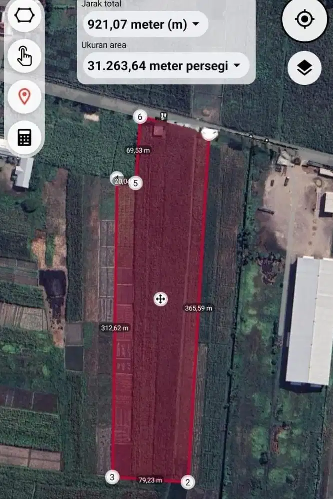 Lahan Industri Nol Jalan MOjokerto Dekat Tol