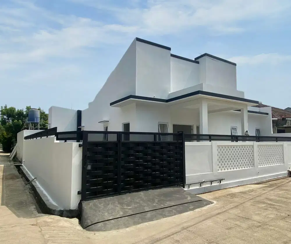 S327A Rumah Baru Elegan Hoek 210 m2 Murah Pekayon Bekasi Selatan