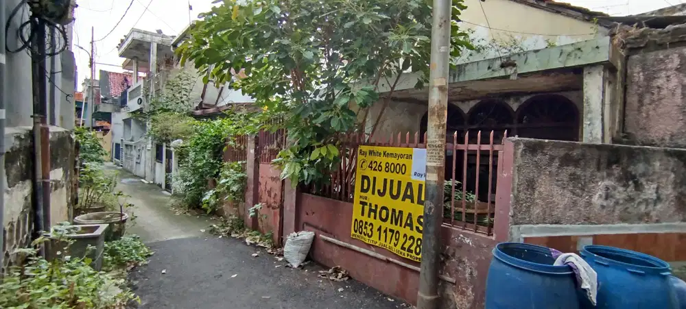 JUAL MURAH rumah dalam gang belakang Wahana Honda Gunung Sahari Raya