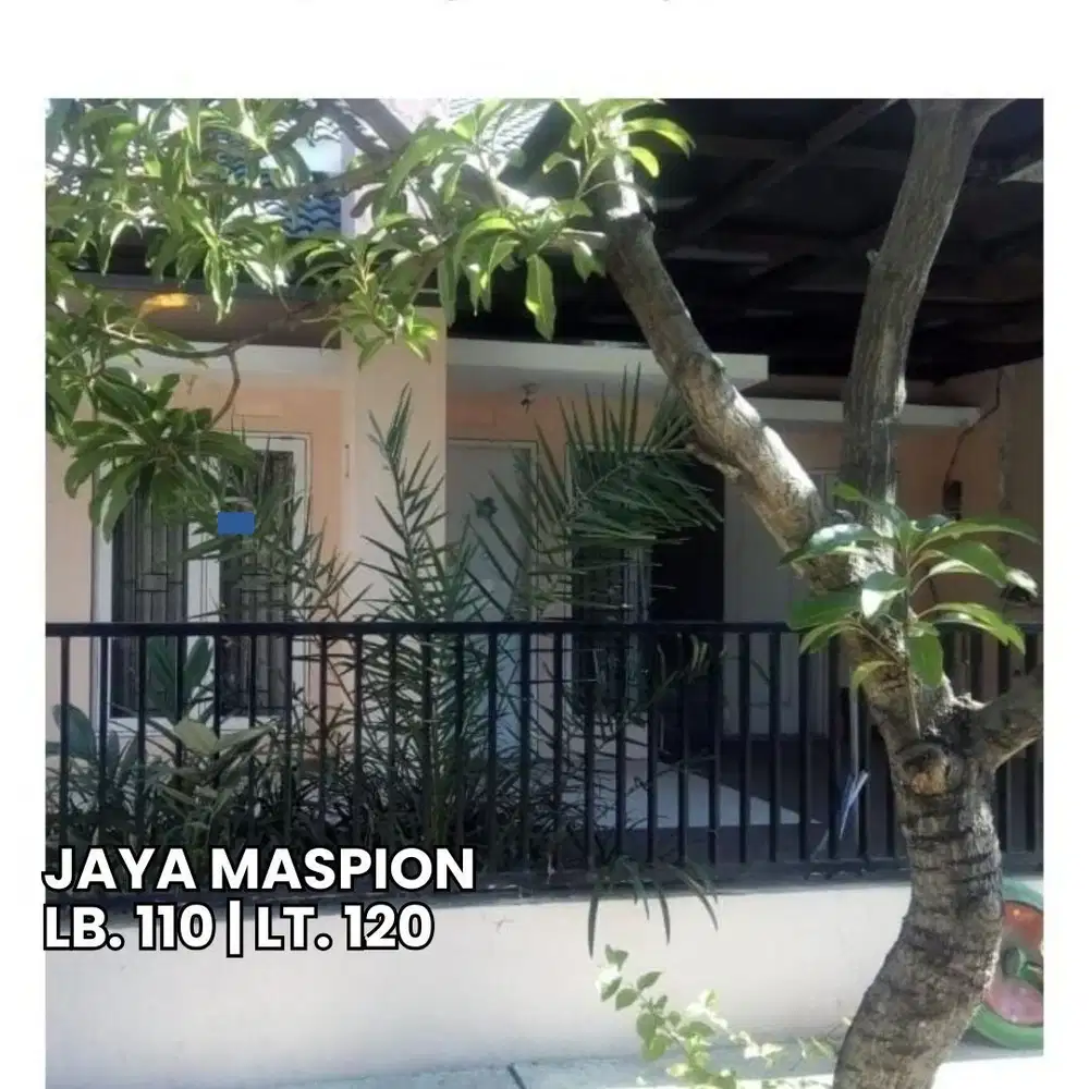 Rumah Dijual Sidoarjo di Jaya Maspion Permata Gedangan