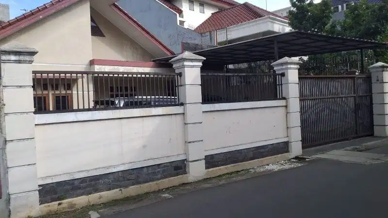 RUMAH PINGGIR JALAN - MURAH NJOP DI ANGSANA, PEJATEN TIMUR