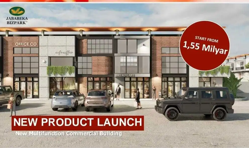 BiZPARK JABABEKA dgn lokasi terbaik di bundaran cbd jbbk,multiguna.