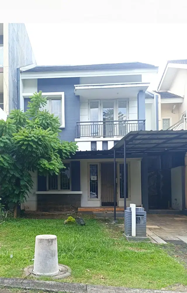 Rumah Standard Fasum Depan & Halaman Belakang Luas Delatinos BSD city