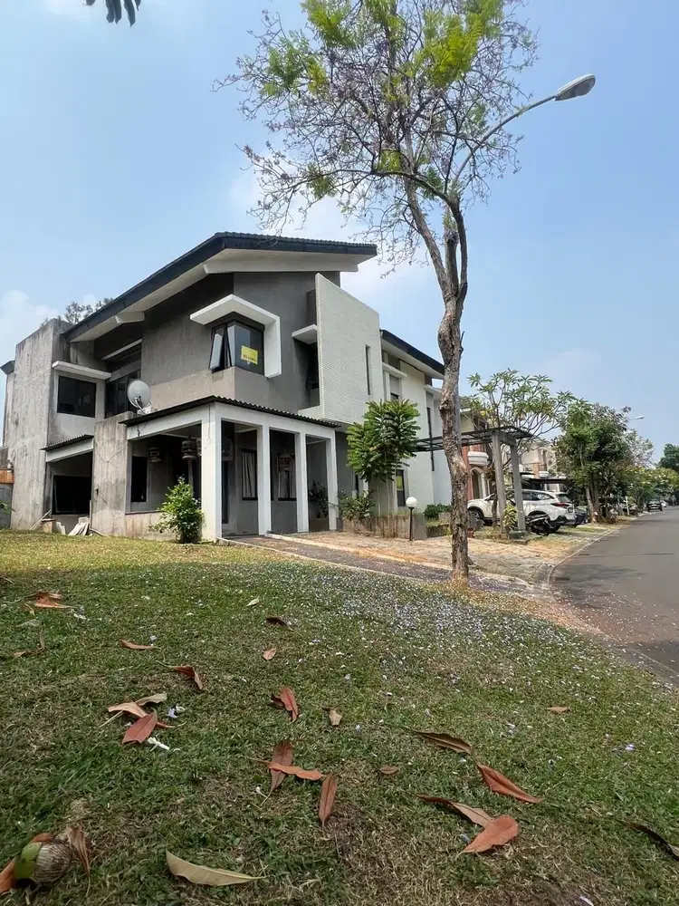 Rumah Industrial Design Fasum luas Kamar Banyak Provence parkland BSD