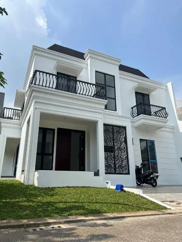 Rumah Baru Modern Renaisans Design 3 Lantai The Icon BSD city