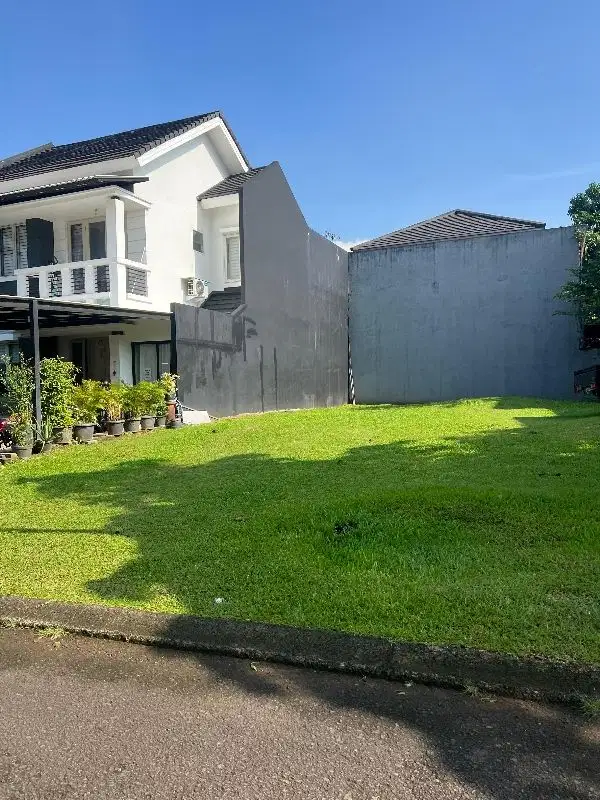 Kavling Kecil Cantik Fasum samping Delatinos BSD city