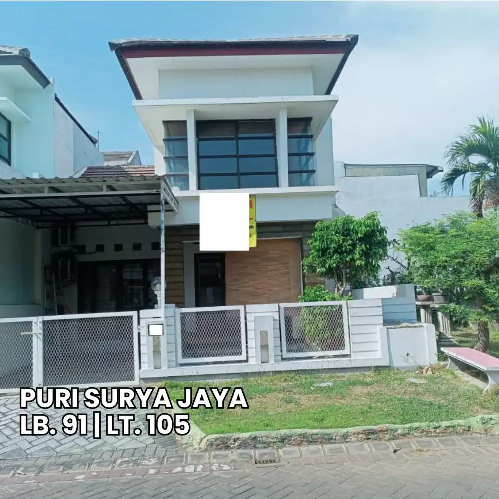 Dijual Rumah Puri Surya Jaya Gedangan Sidoarjo Siap Huni