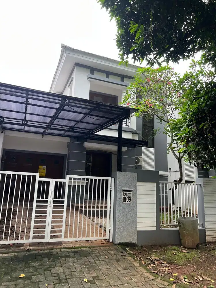 Rumah Rapih Berpagar AC 3 Delatinos BSD city