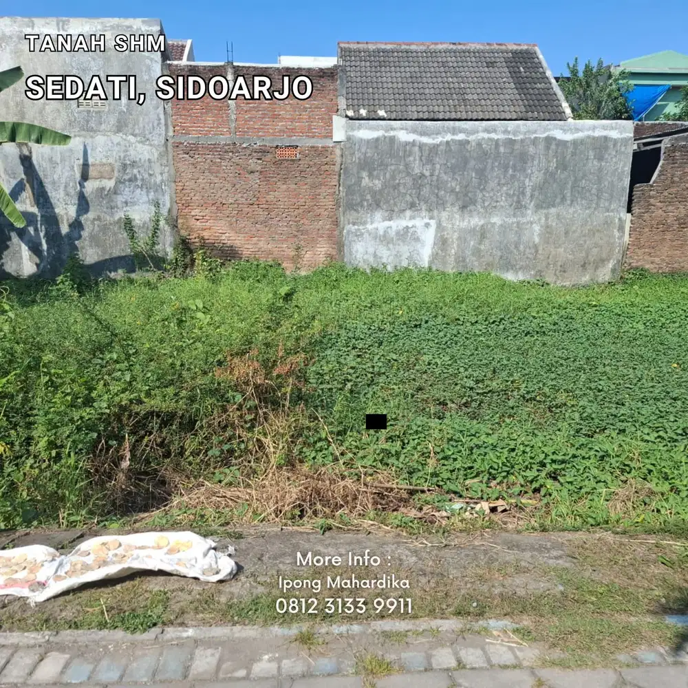 Tanah Strategis Dijual di Sidoarjo Dekat Bandara Juanda