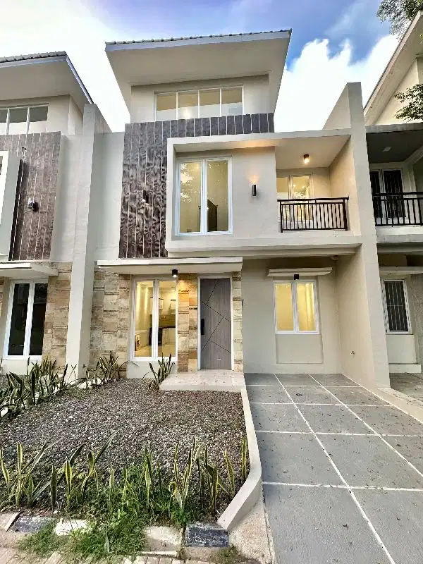 Rumah Baru 2 Lantai Sial Huni di Accola Park Serpong