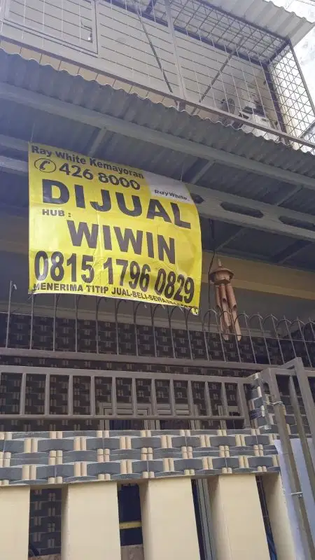Rumah Siap Huni Dijual di Gang Fajar Kartini Jakarta Pusat