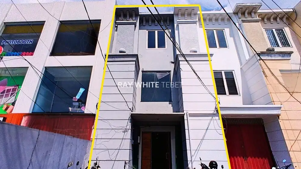 Ruko 3 Lantai Strategis Tebet Raya di Bawah NJOP