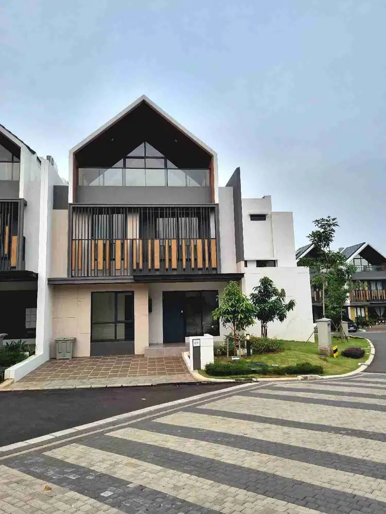 Rumah Hoek Free Taman Fasum Cluster Strozzi Gading Serpong Symphonia Summarecon