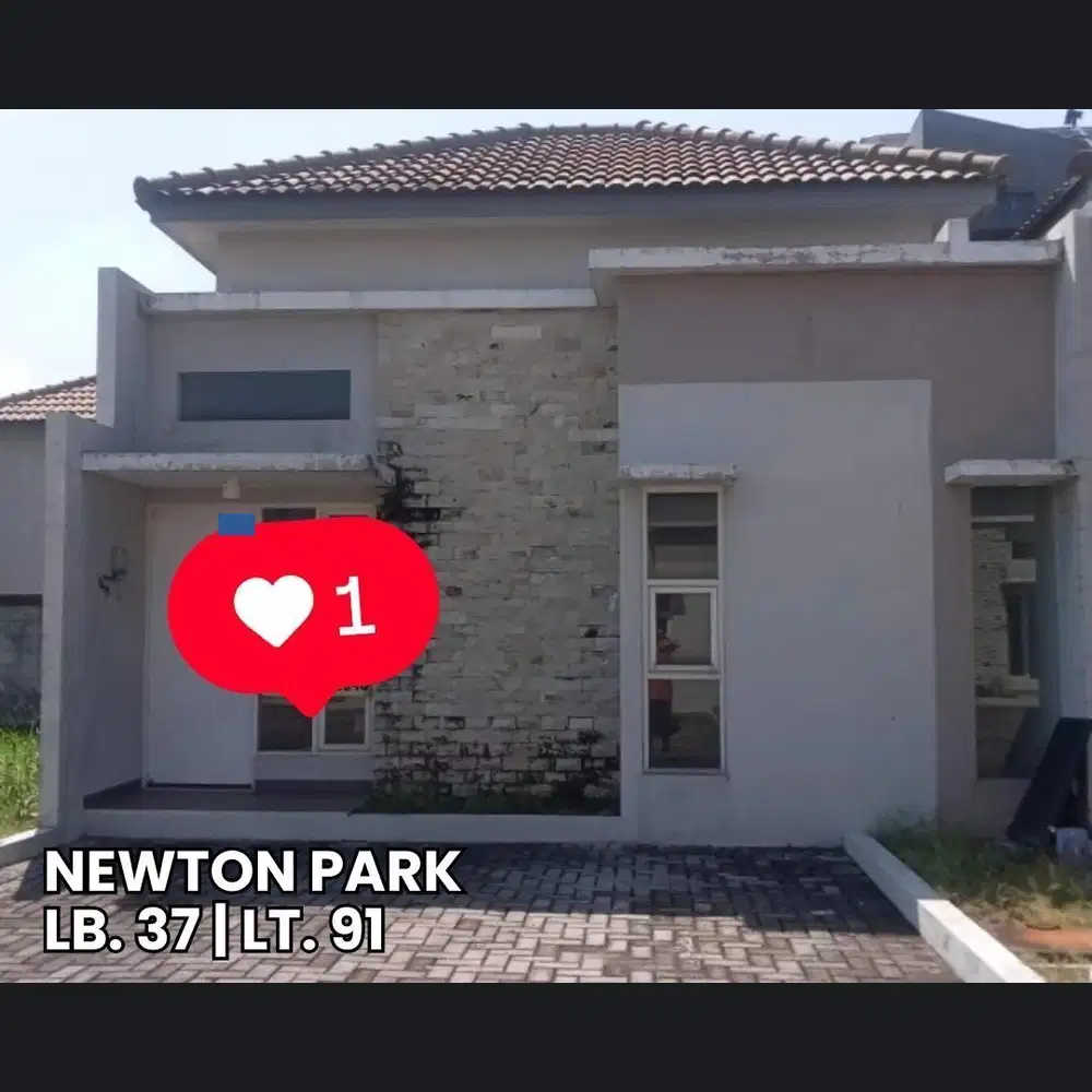 Dijual Rumah Baru Siap Huni di Newton Park Juanda Sidoarjo